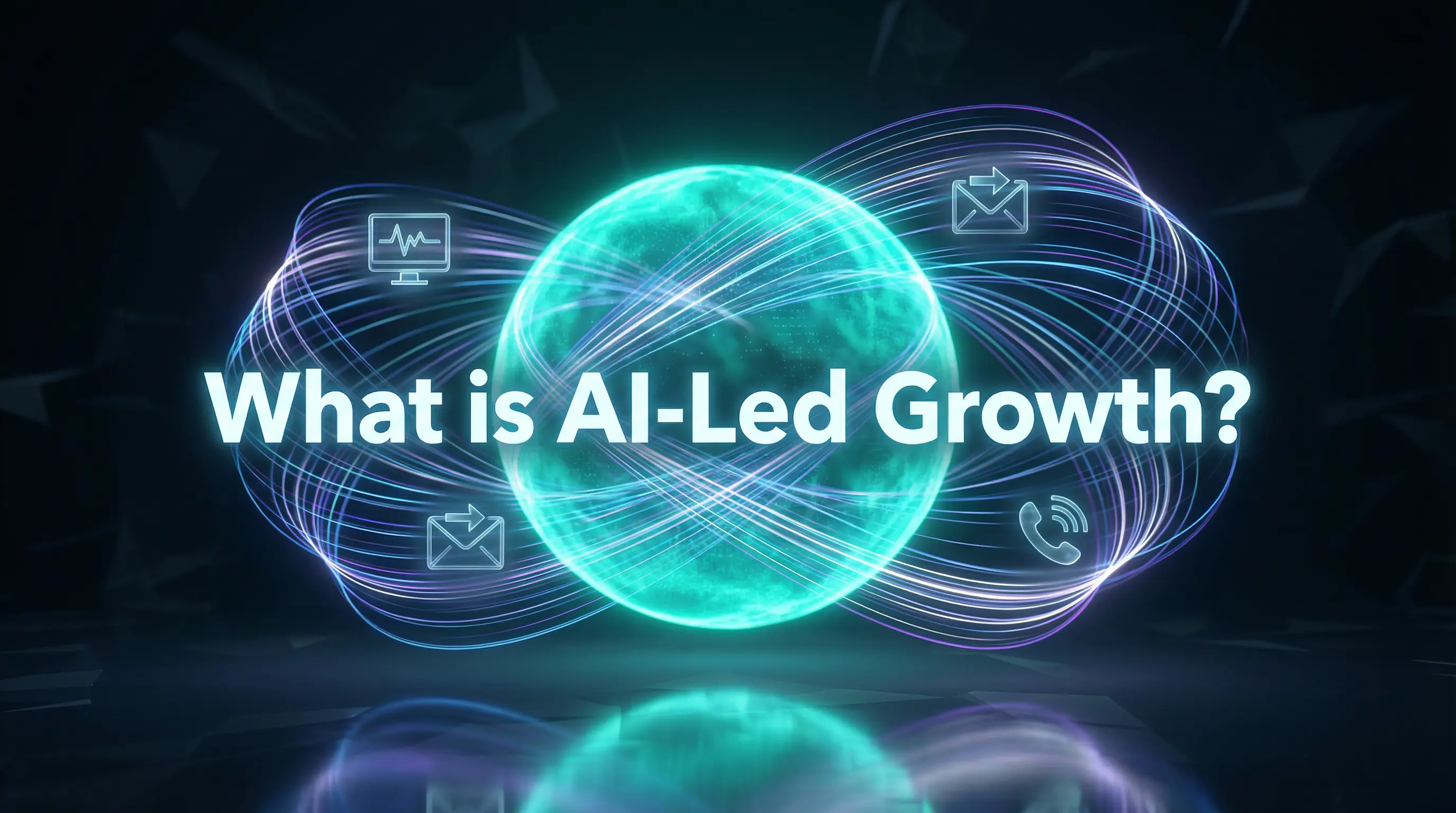 AI-led growth illustration